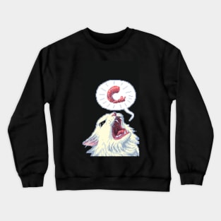 8-bit Shrimpin' Thurston the cat Crewneck Sweatshirt